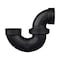Charlotte Pipe And Foundry Charlotte Pipe 1-1/2 in. Hub X 1-1/2 in. D Hub ABS P-Trap with Union ABS00708P0600 - alternate 2